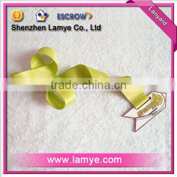 Fashion blank medal with ribbon