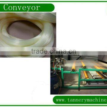 china leather spraying machine conveyor price