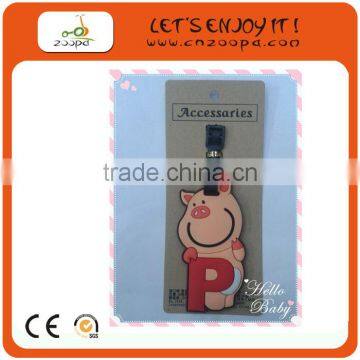Clear Plastic Rubber Souvenir Luggage Tag Maker