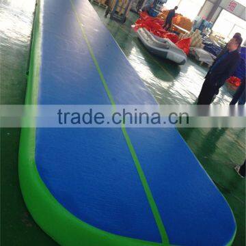 High Quality Double Wall Fabric Inflatable Gym Air Tumble Track For Sale photo-3