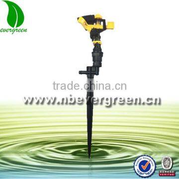 Hot sale 1/2" male thread adjustable plastic sprinkler for farm