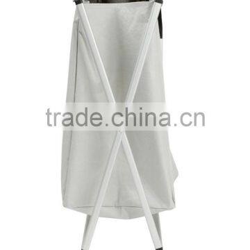 Aluminum Frame Laundry Hamper With Two Sorter photo-3