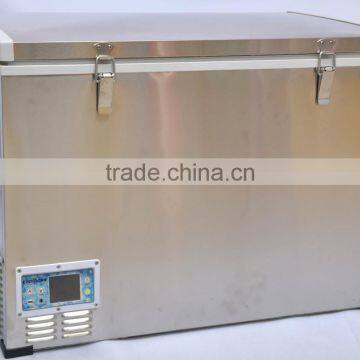 95L DC Compressor Single Cabinet Chest Freezer With Solar Power System photo-2