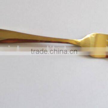 Stainless Steel Golden Tea Spoon Small Spoon photo-5