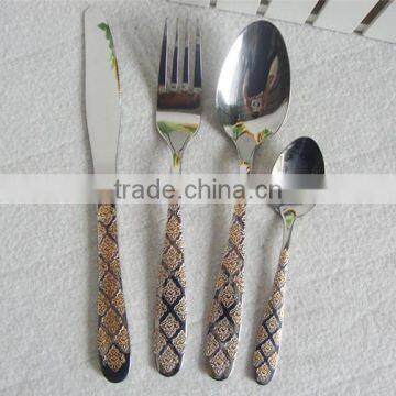 Bar-type Handle With Stainless Steel Cutlery Set photo-2