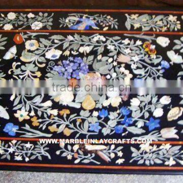 Micro Mosaic Inlay Coffee Table Top Pietra Dura Table Top