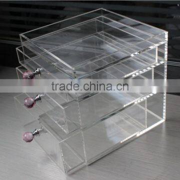 Factory Directly Customized Acrylic Box With Hinge Lids With Lock photo-3
