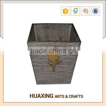 Fashion Design Garden Wooden Flower Pot for Planting photo-2