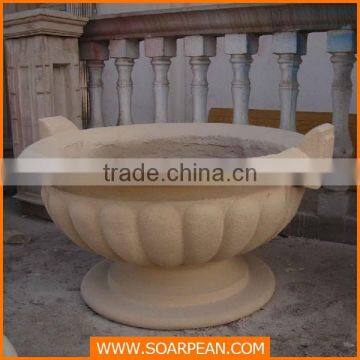 Modern Outdoor Decorative GRC Big Pot