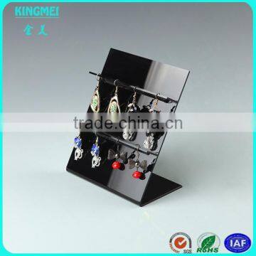 Factory Black 3 Line Most Pop Tabletop Hot Sale Earring Display Shelf photo-3