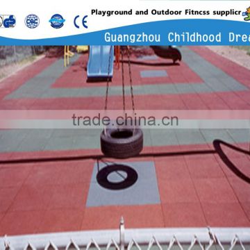 (HC-0704C) 2015 Newest anti-UV EN1177 certificated outdoor water proof 25mm recycle rubber flooring