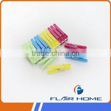 hot sale 7 spring household plastic clothes hanging clip XY9972