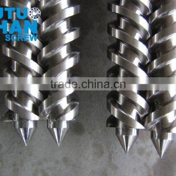Bimetallic Parallel Twin Screw for PVC Extruder(WPC) photo-2
