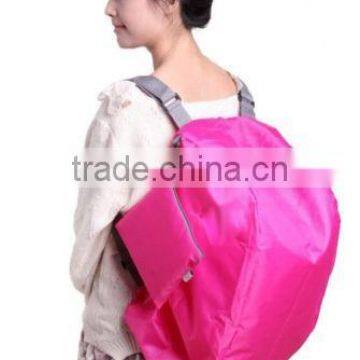 Fashional Light Weiht Cheap Nylon Promotion Travel Backpack Foldable Backpack photo-4