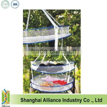 2 Layer Drying Rack Folding Hanging Clothes Laundry Basket Dryer(TM-CPH-024)