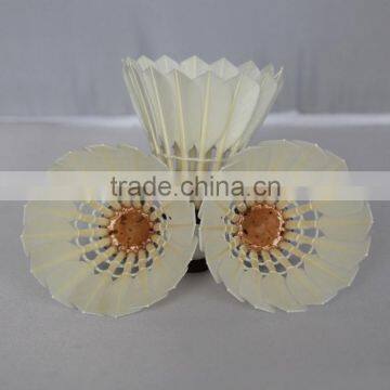 Super High Quality Class A Goose Feather Shuttlecock Badminton for Tournament photo-2