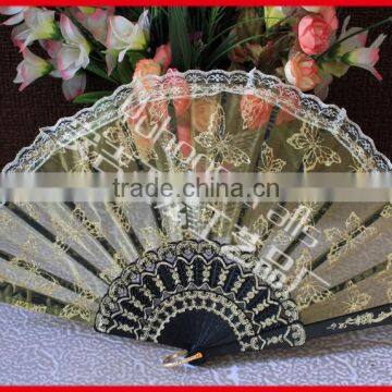 Beautiful Spanish Style Lace Plastic Fan photo-3