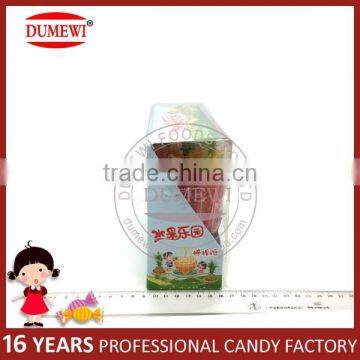 Handmade Orange Shape Fruity Gummy Lollipop Jelly Candy photo-6