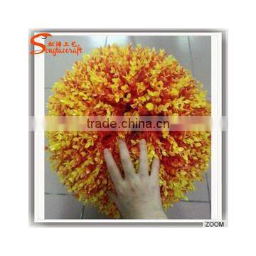 hot sale new 50cm artificial boxwood plastic grass ball for homedecoration