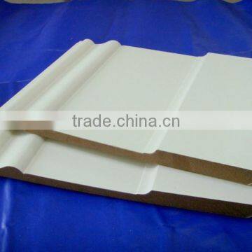 new style and good quality white premied mdf interior wall panel for decoration construction