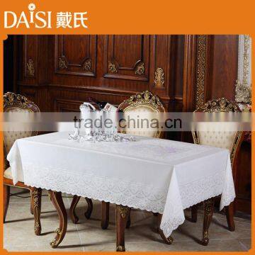 Cheap Price Square Waterproof Plastic Table Cover Wipeable Tablecloths photo-3