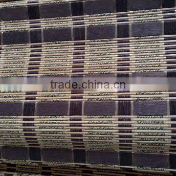 India printed roller bamboo blind