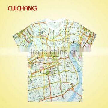 2013 fashion polyester sublimation t-shirt