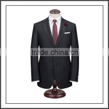 Designer wholesale turkish men suits with stripe 10 years experience factory