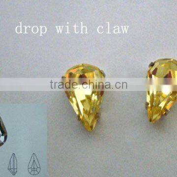 crystal jewelry component,jewelry accessory,crystal diamond stone