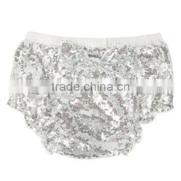 High Quality 100%cotton Bloomers With Big Bow for Toddler Girls photo-6