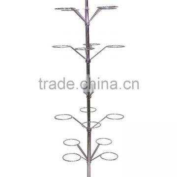 Triangle Rotating Tower for Spot Displays in Store Shoe Rack photo-6