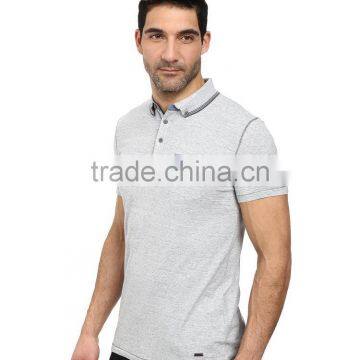 Mens Fashion Fit Polo T-shirt 100% Cotton Polo t- Shirt, Fancy Design Men T-shirt , OEM&ODM Polo T-shirts Manufacturers China photo-2