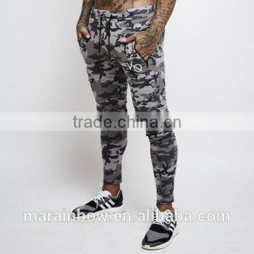 Urban Camo Tapered Fleece Sweatpants Custom Joggers Men Woodland Camo Jogger Pants Wholesale Gym Wear photo-3