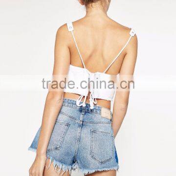 2016 Custom Fashion Apparel Young Girl Summer Sexy Women Jeans Shorts Short Pants Half Pants Cotton Girls photo-3