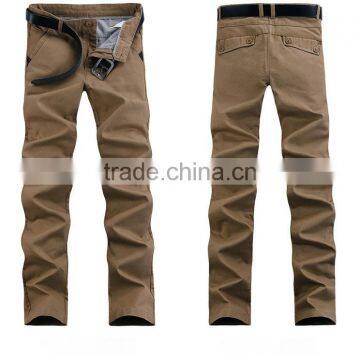 Wholesale 100%Cotton Casual Long Slim Fit Pants For Man photo-4