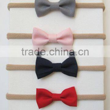 Baby Mini Bows Headbands Girl Headbands Wholsale Kids Cotton Headband photo-5