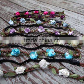 Wholesale Silk Artificial Flower Flower Crown Hair Accessory photo-3