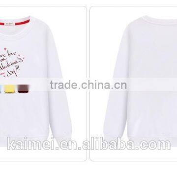 Fashionable Design High Quality Popular Among Adults CVC(60/40) no Hood Sweatshirt photo-3