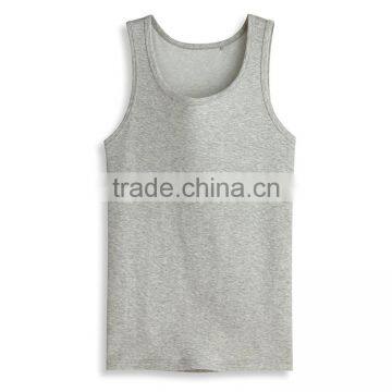 New Model Design 100% Cotton Fashion Wholesale Mens Custom Stringer Tank Top photo-4