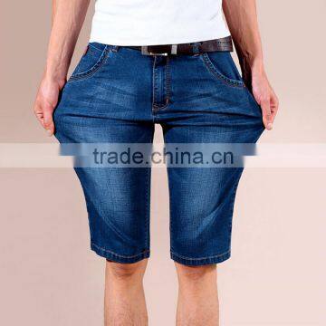 2016 Cotton Shorts Men New Short Jeans With Good Elasticity photo-4
