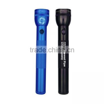 3-Cell "D" Mag-Lite Flashlight - 45 lumens with a distance of 278 yards and comes with your logo