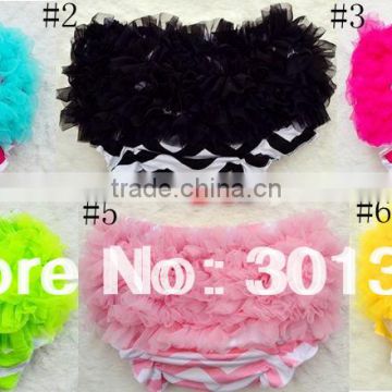 Baby Bloomers with chiffon ruffle