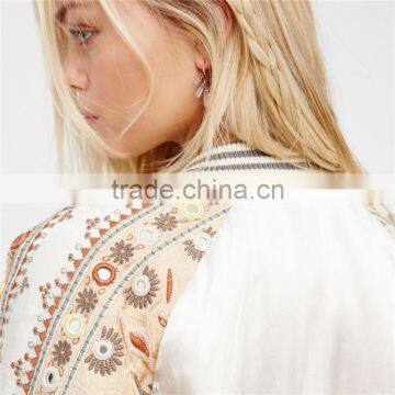 2017 OEM Fantastic New Romantics Embellished Baseball Jackets Bomber photo-5