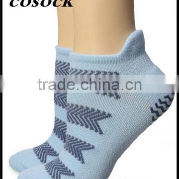 Hollow Jacqaurd Unisex Anti-slip Studio no Show Ankle Support Yoga Pilates Socks photo-2