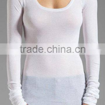 Classic Relaxed Casual Scoop Neck Skin Fit T-shirts photo-6