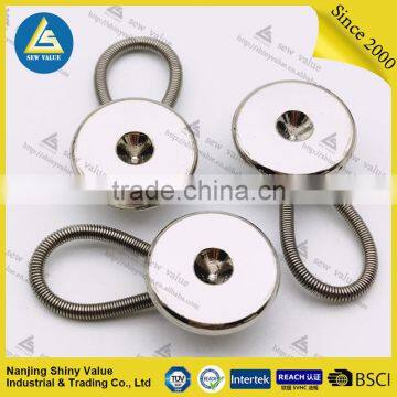 Designed for Overweight Metal Button Collar Extenders in High Tension and Pit on Surface photo-5