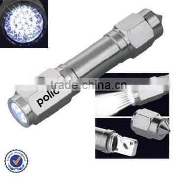 Multifunction police flashlight