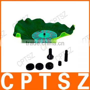 Floating Lotus Leaf Shape Solar Power Energy Decorative Waterfall Pump Fountain for Pond Birdbath Pool Garden photo-4