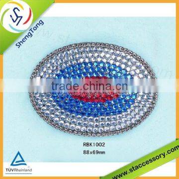 2015 latest wholesale rhinestone buckles for ribbon