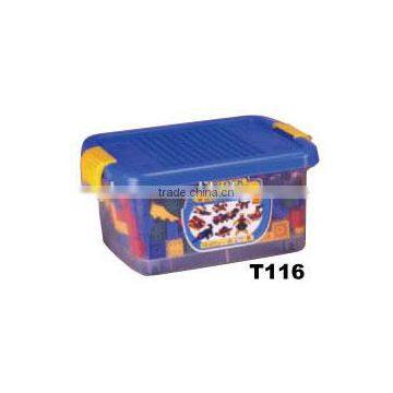 300pcs Wisdom PS building block with bucket set
